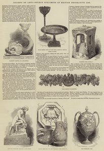 Società delle Arti, Esemplari selezionati di arte decorativa britannica (incisione) da English School