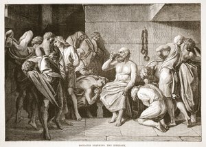 Socrate beve la cicuta da English School