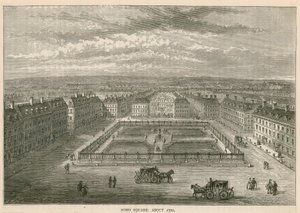 Soho Square, circa 1700