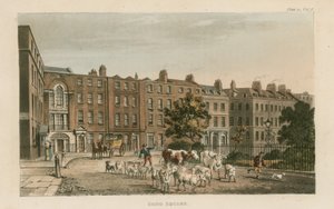 Soho Square, guardando a ovest