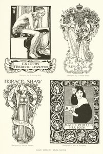 Alcuni moderni ex libris da English School