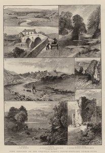 Alcuni schizzi sul Coquet, un famoso fiume di pesca del Northumberland da English School
