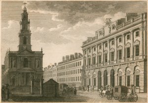 Somerset House e St Mary-le-Strand, The Strand, Londra da English School