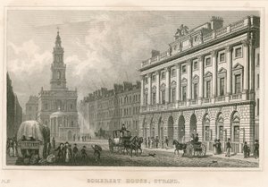 Somerset House e St Mary-le-Strand, The Strand, Londra da English School