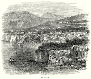 Sorrento (incisione) da English School
