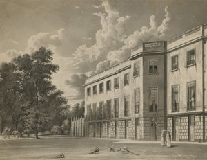 Facciata sud di Carlton House