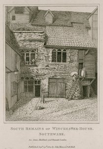 Resti meridionali della Casa di Winchester, Southwark