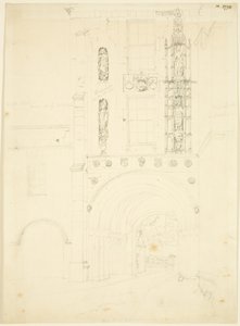 Veduta sud della porta dell