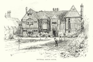 Southall Manor House (incisione) da English School