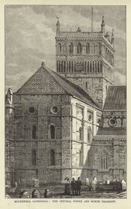 Cattedrale di Southwell, torre centrale e transetto nord