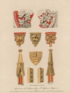 Esemplari di scultura dalla Cappella di San Stefano