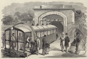 Ferrovia a pressione atmosferica a Londra da English School