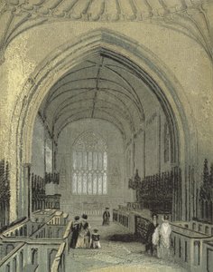 Cattedrale di St Asaph, il coro da English School