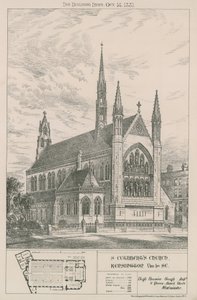Chiesa di St Cuthbert, Kensington da English School
