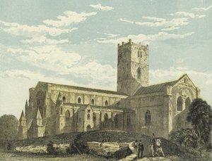 Cattedrale di San Davide, Vista Sud-Ovest da English School