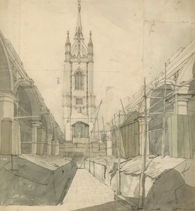 St Dunstan-in-the-East, Londra da English School
