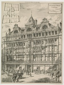 St Georges House, Eastcheap, Londra da English School