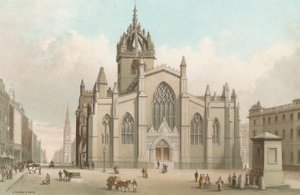 Cattedrale di St Giles e High Street - Edimburgo