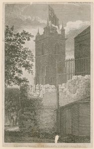 San Giles, Cripplegate, Londra da English School