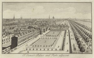 Palazzo di St James e parti adiacenti, Londra da English School