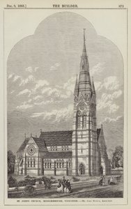 Chiesa di San Giovanni, Middlesbrough, Yorkshire, Architetto Mr John Norton