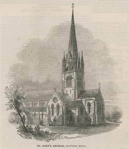 Chiesa di St John, Notting Hill, Londra da English School