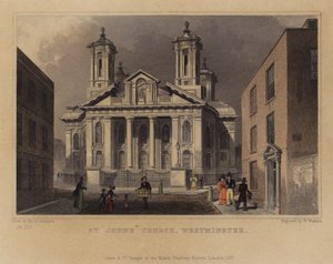 Chiesa di San Giovanni, Westminster, Londra da English School