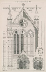 Chiesa di St Mary Abbots, Kensington da English School