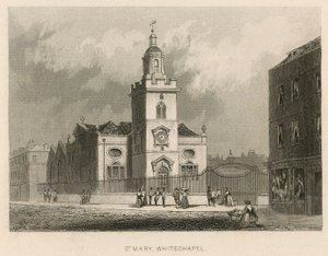 Santa Maria, Whitechapel, Londra da English School