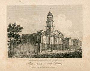 Chiesa di St Marylebone, Londra da English School
