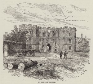 Priorato di St Osyth (incisione)