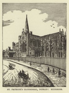 Cattedrale di San Patrizio, Dublino, esterno da English School