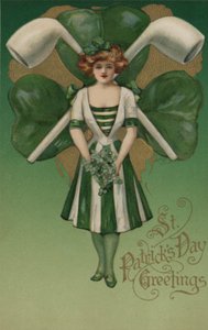Cartolina del giorno di San Patrizio da English School