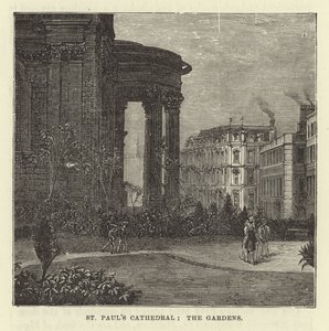 Cattedrale di St Paul, i giardini da English School