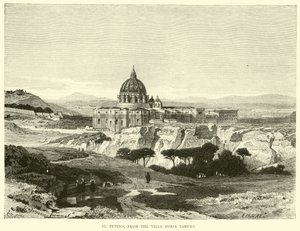 San Pietro, dalla Villa Doria Pamphili da English School
