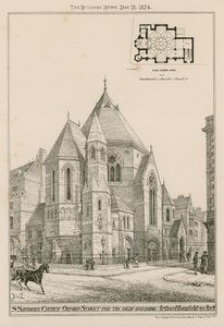 Chiesa di St Saviours, Oxford Street da English School