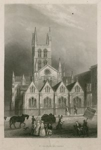 Chiesa di San Salvatore, Southwark, Surrey da English School