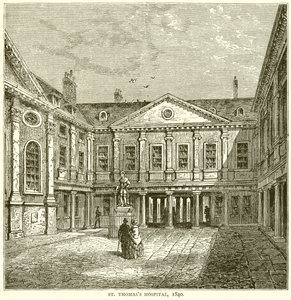 Ospedale di San Tommaso, 1840 da English School