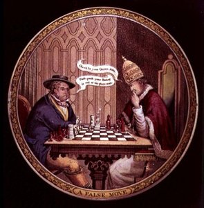 Coperchio di vaso stampato di Staffordshire, metà del XIX secolo