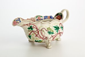 Salsiera di Staffordshire, c.1760 da English School