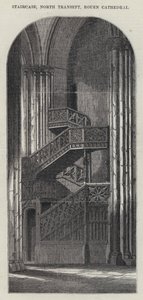 Scala, Transetto Nord, Cattedrale di Rouen da English School