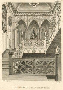 Scala a Strawberry Hill, Twickenham, Londra da English School