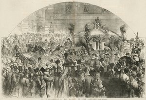 Processione di Stato di Sua Maestà per aprire il Parlamento da English School