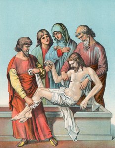Stazione XIV Cristo è deposto nel Santo Sepolcro