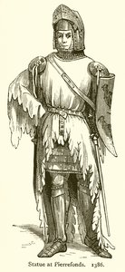 Statua a Pierrefonds. 1386