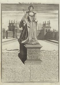 Statua di Anna, Regina di Gran Bretagna da English School