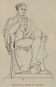 Statua del Dr Dalton di Chantrey da English School
