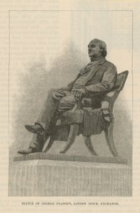 Statua di George Peabody