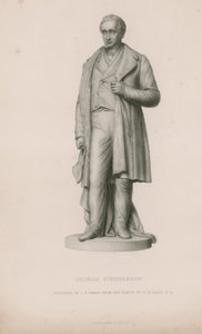 Statua di George Stephenson da English School
