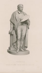 Statua di JMW Turner da English School